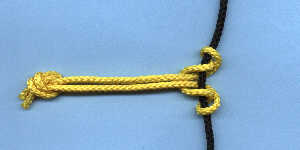 noeud tte d'alouette sur bride 4